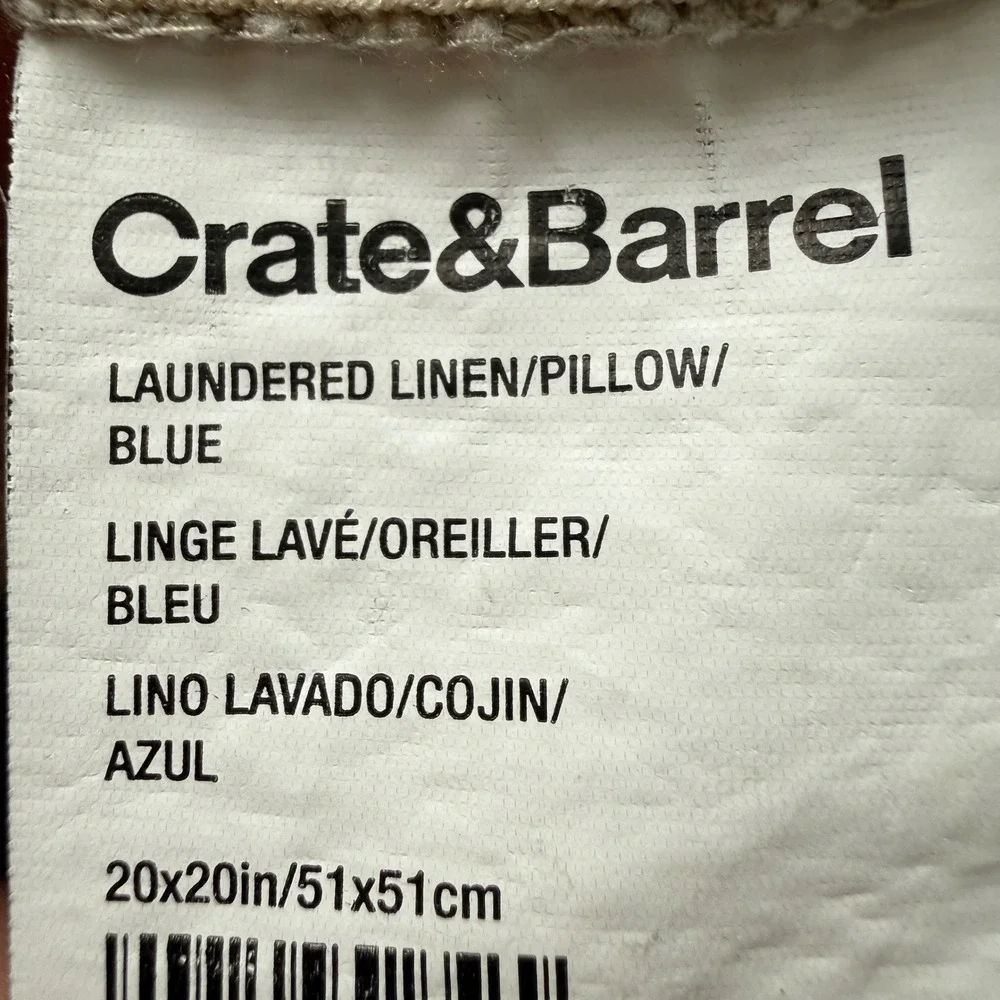 Crate&Barrel these pillow